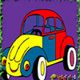 Beetle Car Coloring Game