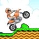 Orange Motorbike Racing