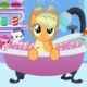 Applejack Bubble Bath Game