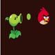 Angry Birds vs Peas Game