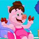 Princess Piggy Hair Salon Game