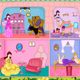 Princess Belle Doll House Decor Game