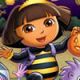 Dora Halloween Puzzle Game