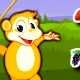 monkey javelin throw