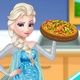 Pregnant Elsa Cooking Pizza Game