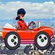 Miraculous Ladybug Car Race Game