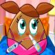 Pou Girl Flu Care