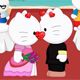 Hello Kitty Wedding Kissing