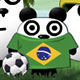 3 Pandas in Brazil Game