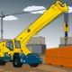 Container Crane Parking Game