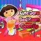 Cute Dora Bedroom Cleanup Game