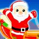 Santa Claus Flying