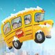 New Winter School Bus Parking