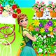 Frozen Garden Decor Game