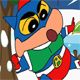 Crayon Shin Snowball Fight Game