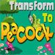 Transform to peacock Game