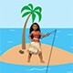 Moana Fishing Game