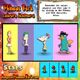 Phineas Ferb Colours Memory Game