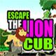 Escape the lion cub