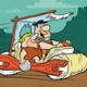 Flintstones Car Puzzle Game