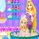 Baby Rapunzel Bath Time