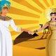 Egyptian King & Queen