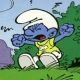 Smurf BMX Bike