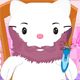 Hello Kitty Beard Shaving Game