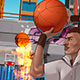 Flick Basketball Shooting Game