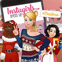 Instagirls Christmas Dress Up - Free  game