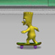 Bart Naked Skate Game