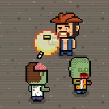 Pixel Zombie Shooter Game