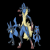 Lucario and Riolu Play