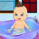 Cute baby bathing Game