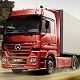 Mercedes Truck Hidden Tires