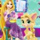 Rapunzel Cat Care Game