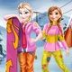 Elsa and Anna Winter Vacation Game