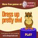 Dress up pretty owl Game