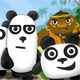 3 Pandas - Free  game