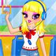 Bus Girl Dress Up Game