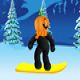 Pumpkin Snowboard Game
