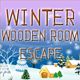 Winter Wooden Room Escape Game
