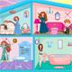 Princess Merida Doll House Decor Game