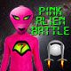 Pink Alien Battle Game