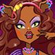 Clawdeen Wolf Howling Makeover Game