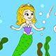 Coloring Sofia Mermaid Game