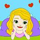 Coloring Princess Sofia Hearts Game