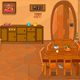 Wooden Dining Room Escape Game