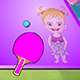 Baby Hazel Table Tennis Game