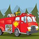 Fireman Forest Rescue